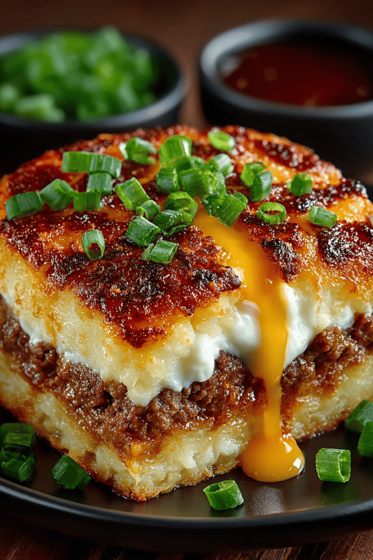 Hashbrown and Ground Beef Casserole Recipe