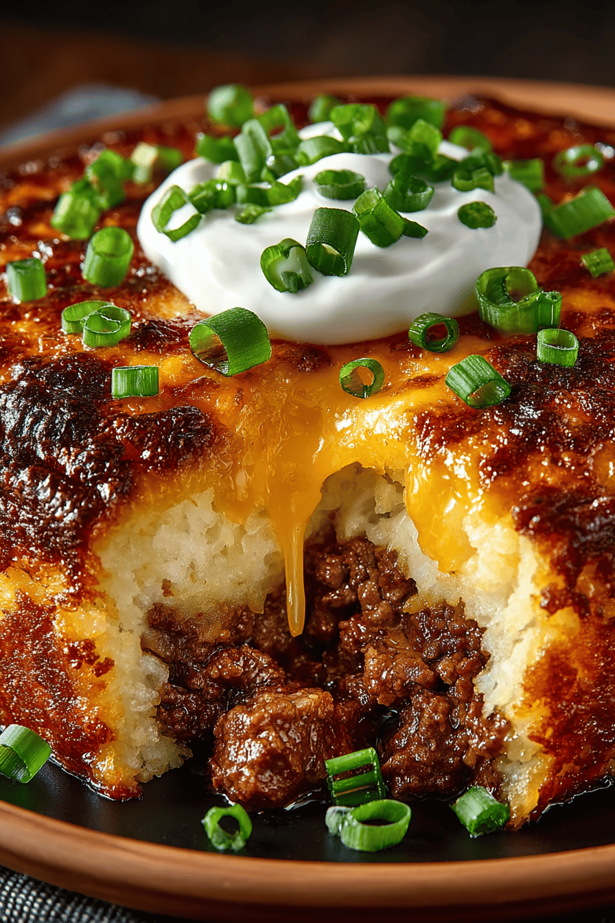 Hashbrown and Ground Beef Casserole Recipe ingredients organized and measured on kitchen counter