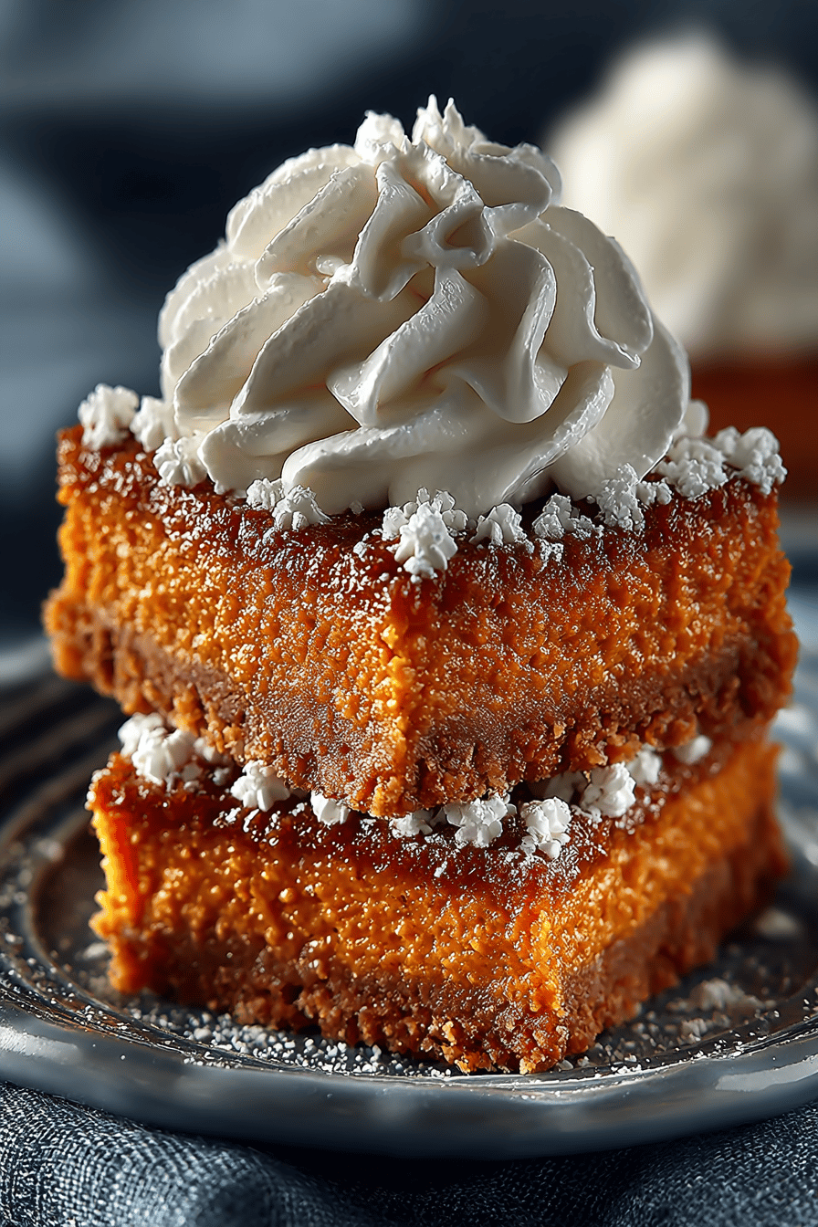 Healthy Pumpkin Pie Bars Recipe ingredients organized and measured on kitchen counter