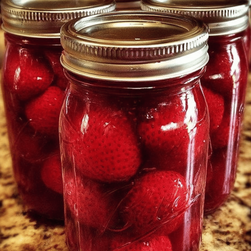 Homemade Canned Strawberries Recipe Guide