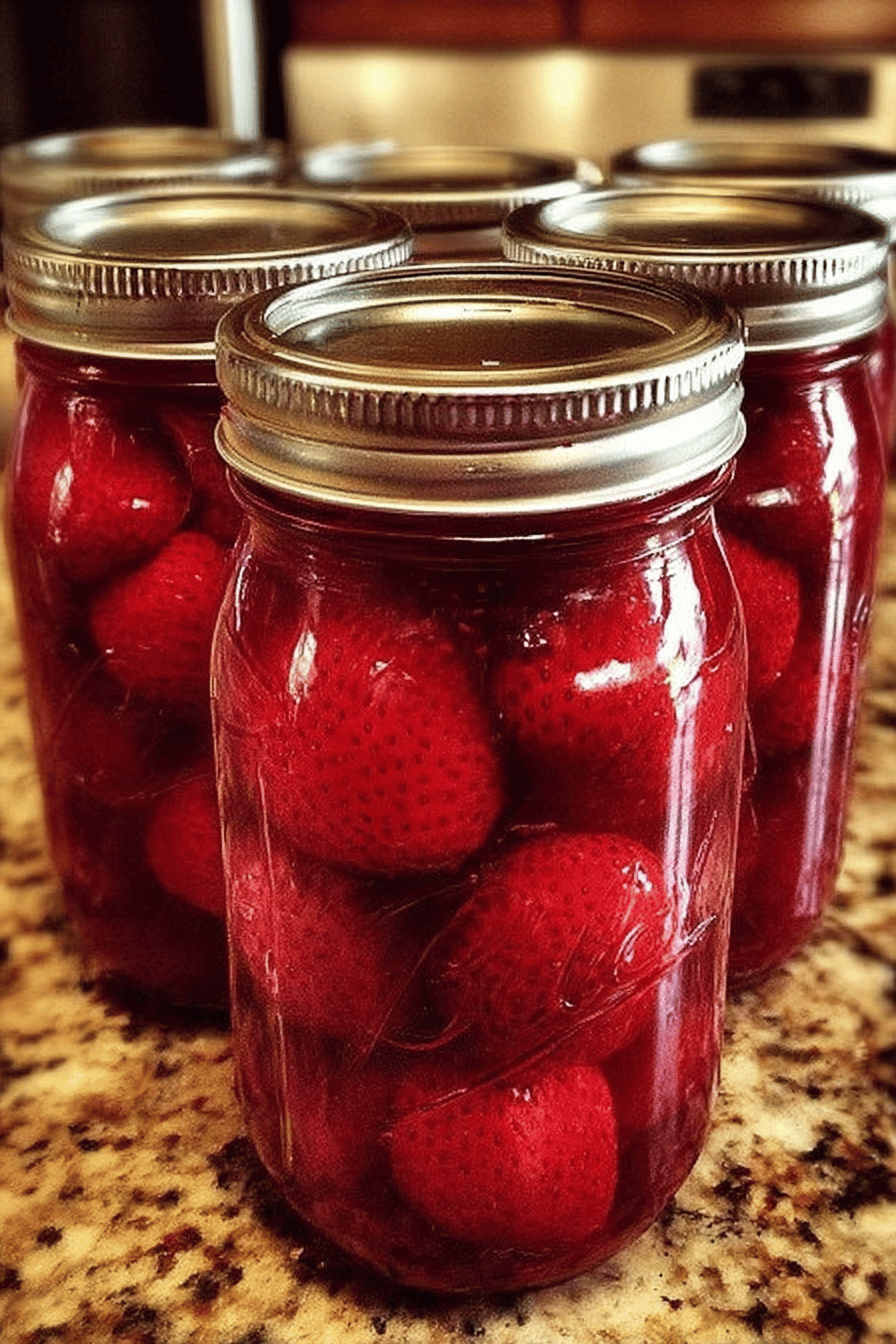 Homemade Canned Strawberries Recipe Guide slice on plate showing perfect texture and swirl pattern
