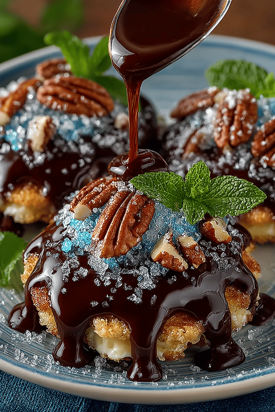 Homemade Chocolate Turtles Recipe final dish beautifully presented and ready to serve