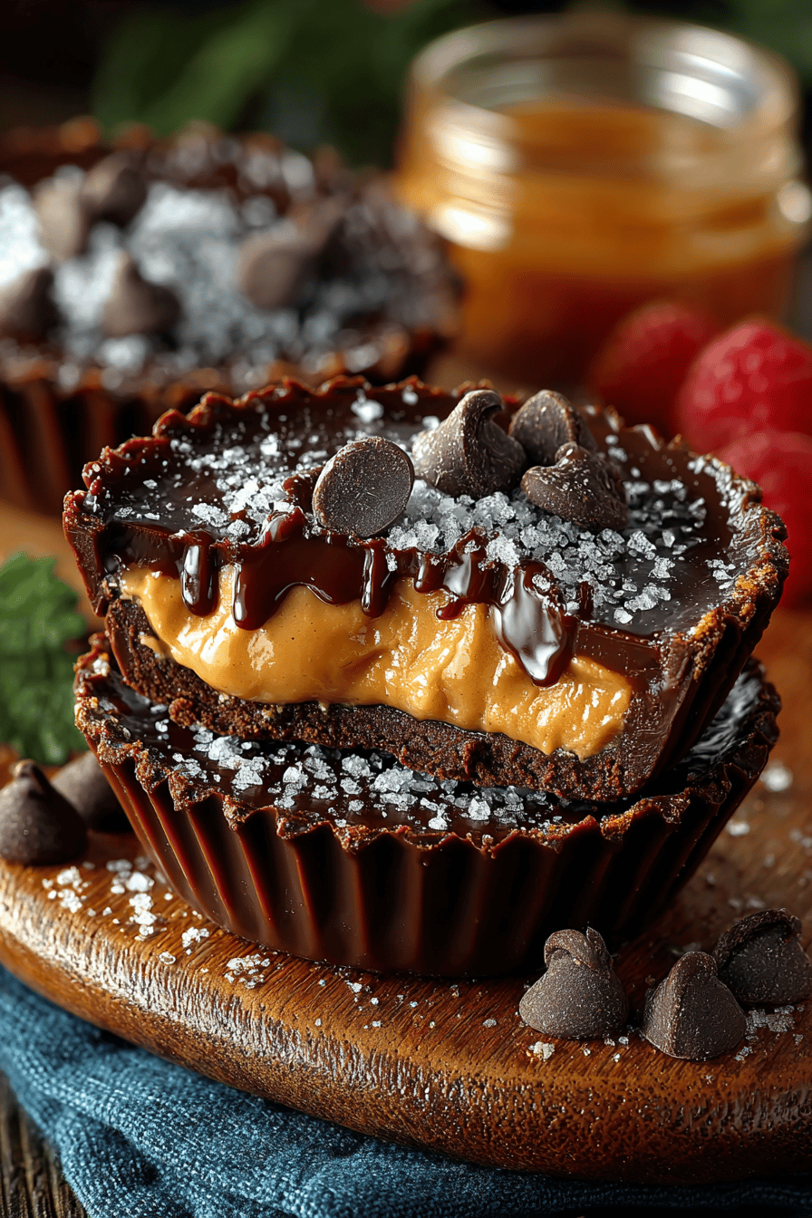 Homemade Peanut Butter Cups Recipe final dish beautifully presented and ready to serve