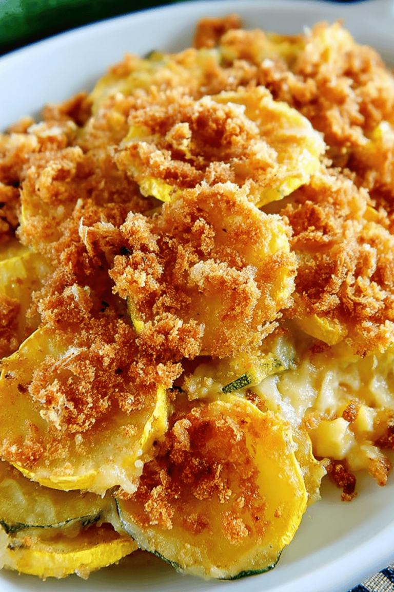 Homemade Southern Squash Casserole Recipe