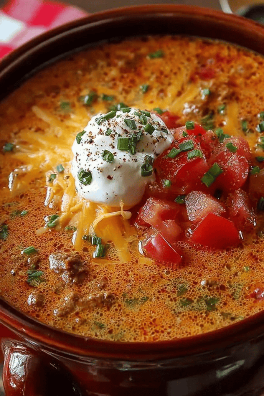 How to Make Creamy Beef Taco Soup at Home