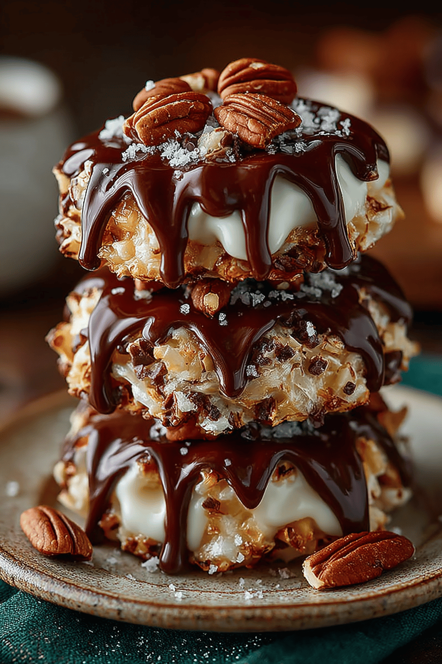 How to Make No-Bake Avalanche Cookies slice on plate showing perfect texture and swirl pattern