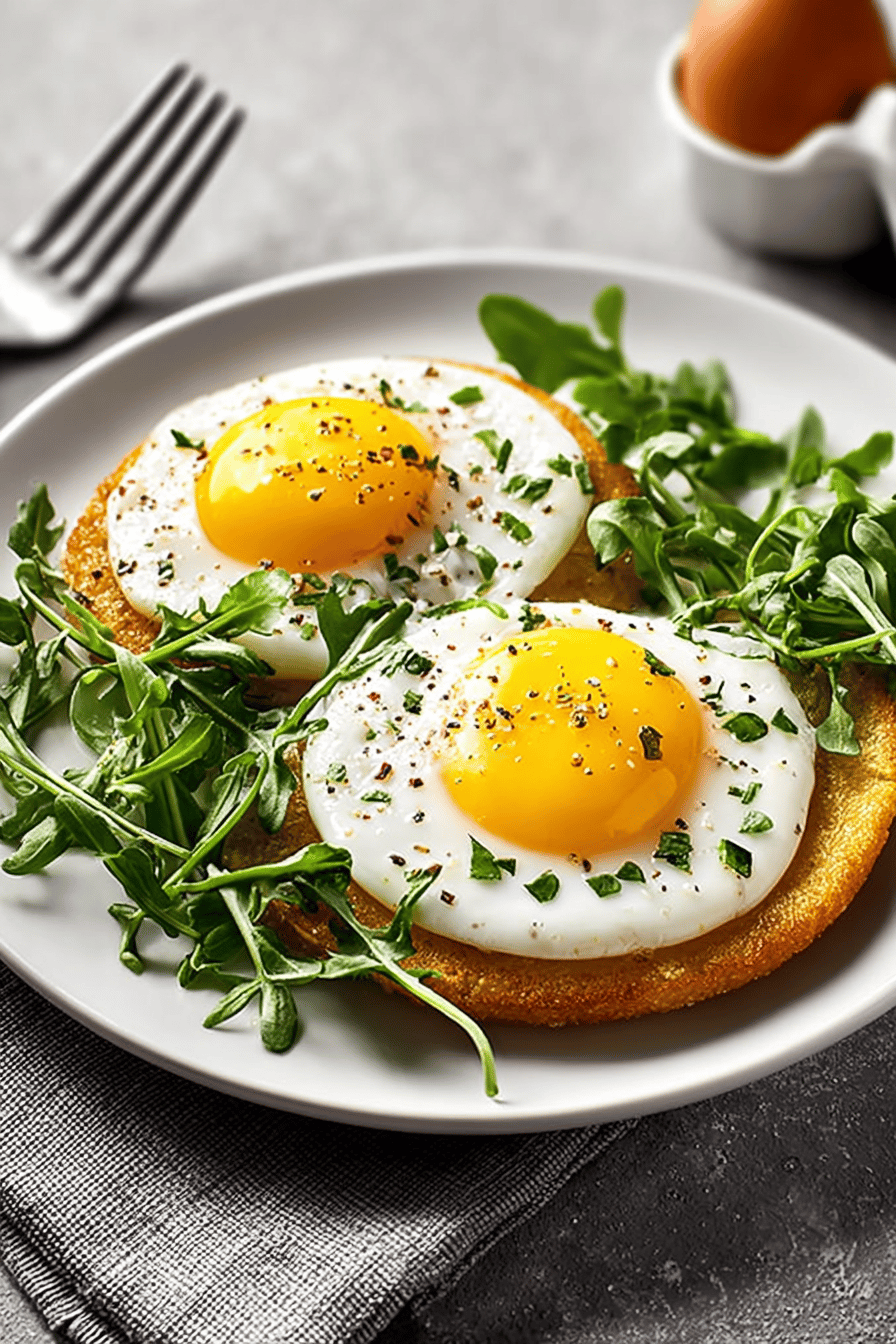 How to Make Perfect Over-Hard Eggs: A Step-by-Step Guide final dish beautifully presented and ready to serve