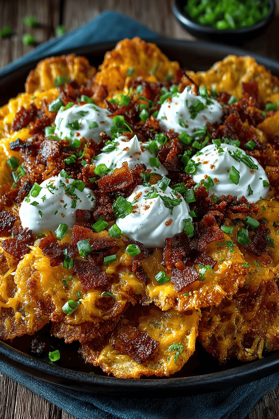 Irish Nachos Recipe A Crunchy and Flavorful Snack slice on plate showing perfect texture and swirl pattern