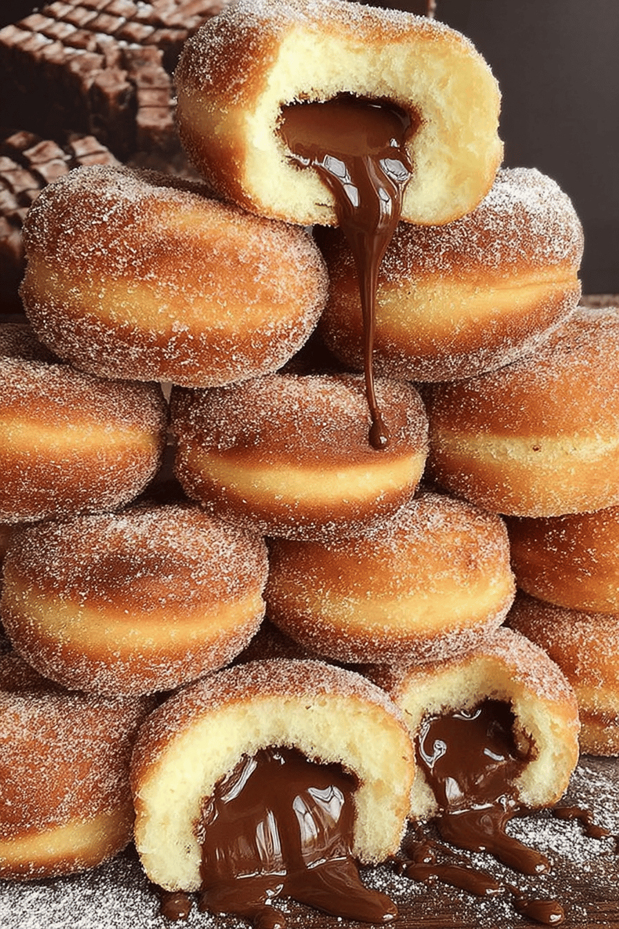 Italian Bomboloni: A Guide to Making These Delectable Doughnuts at Home ingredients organized and measured on kitchen counter