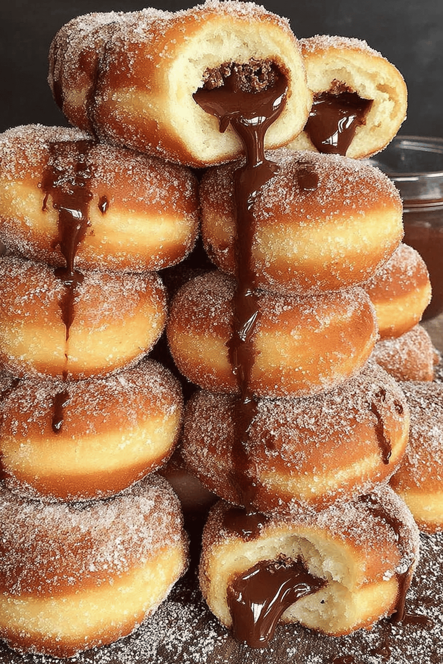 Italian Bomboloni: A Guide to Making These Delectable Doughnuts at Home final dish beautifully presented and ready to serve
