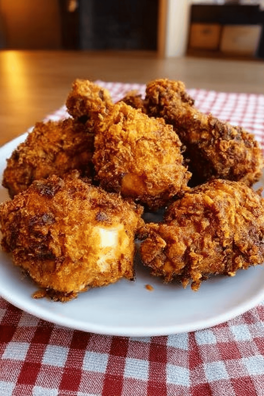 KFC's Original Secret Fried Chicken Recipe Unveiled ingredients organized and measured on kitchen counter