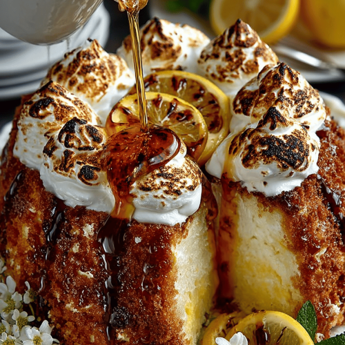 Lemon Meringue Angel Cake Recipe