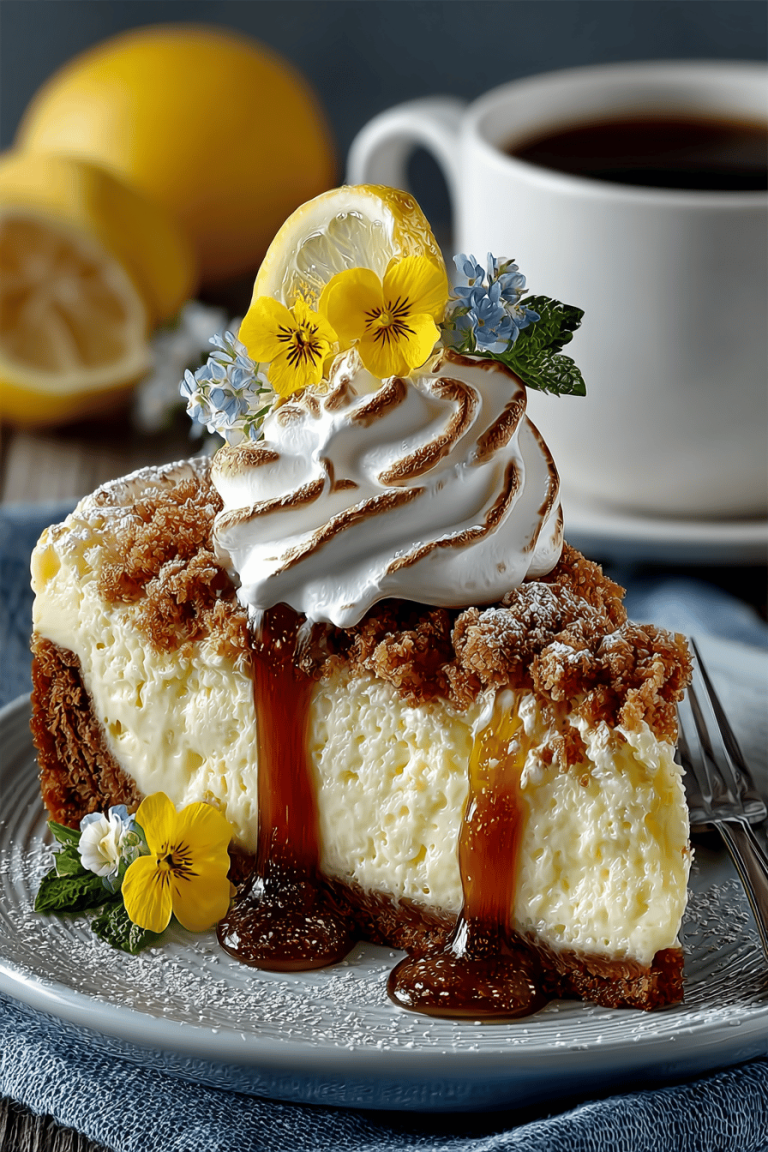 Lemon Meringue Cheesecake Recipe
