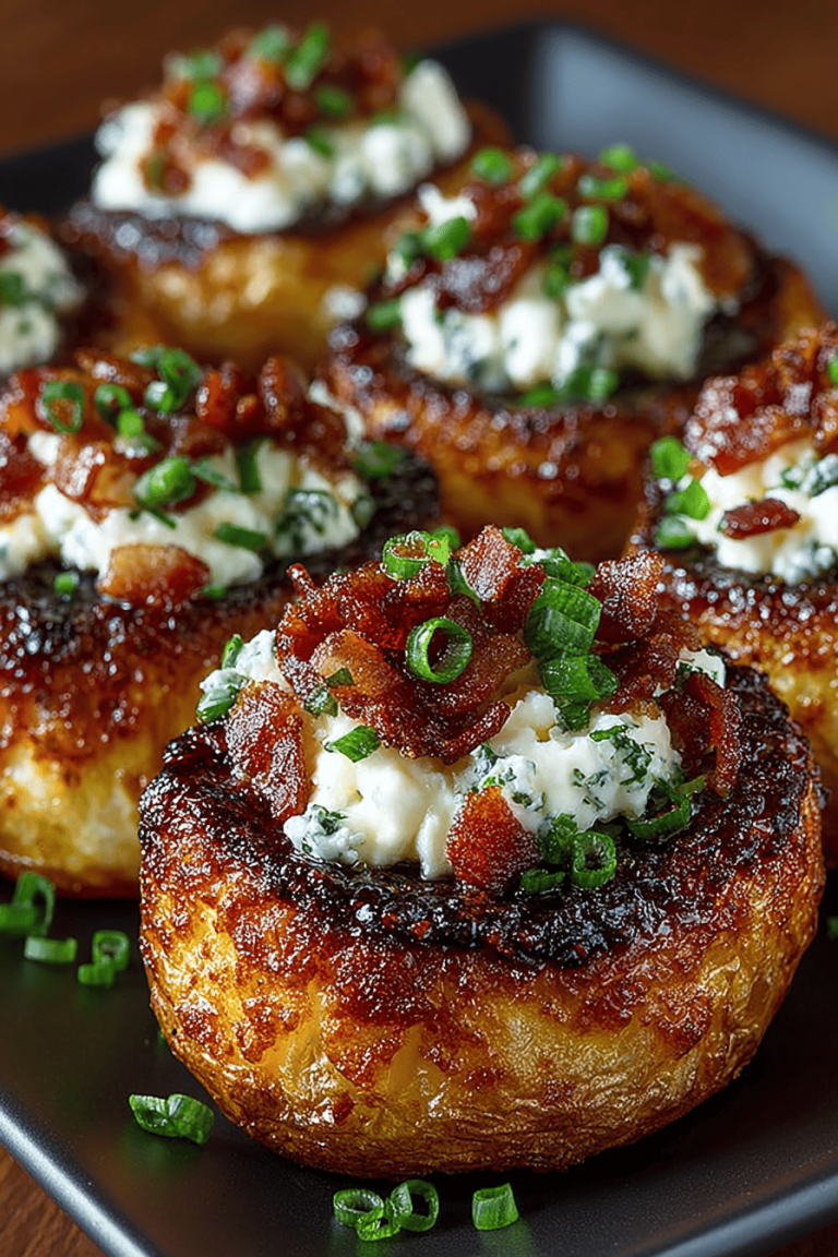 Loaded Baked Potato Rounds Recipe
