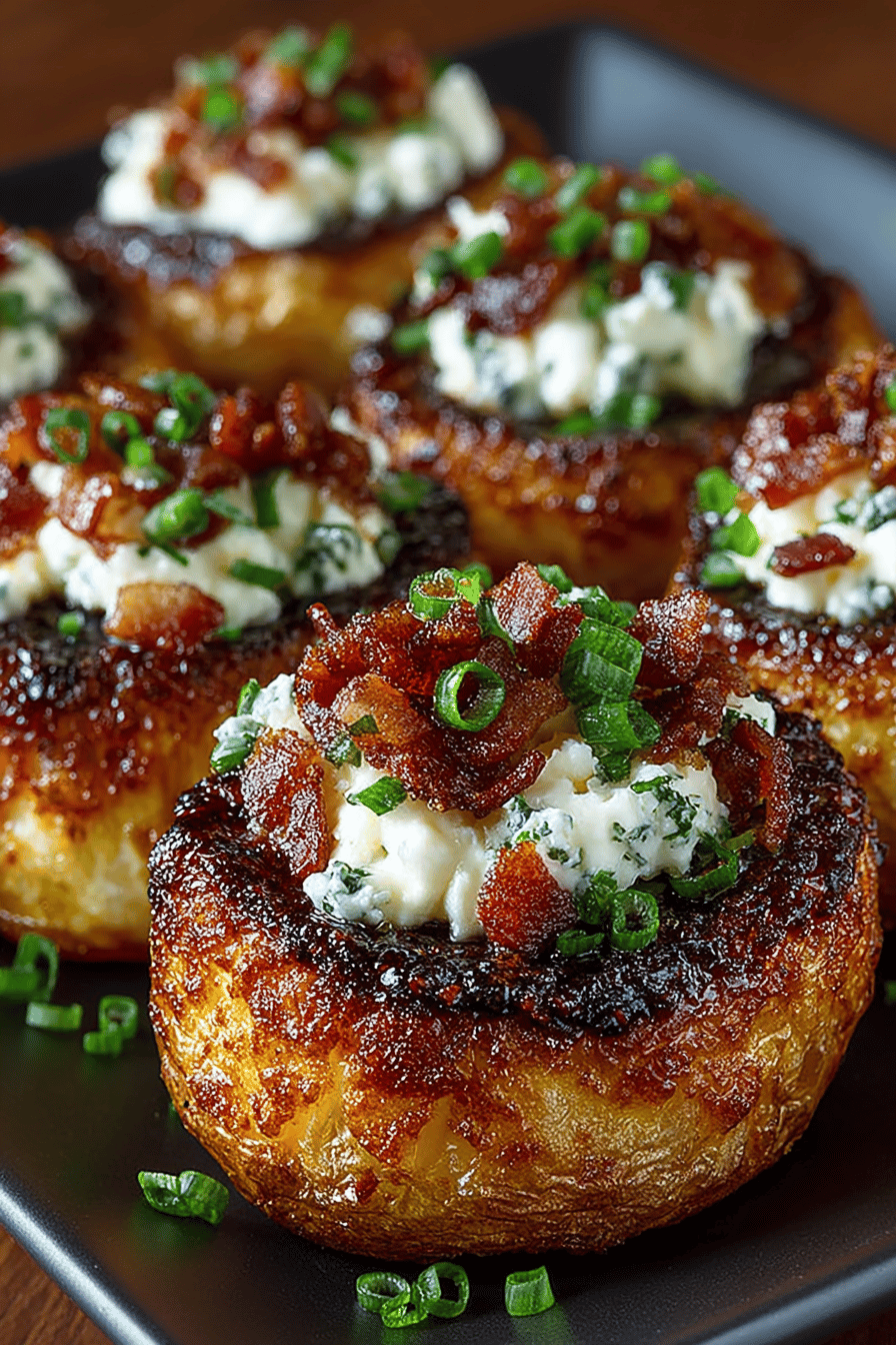 Loaded Baked Potato Rounds Recipe