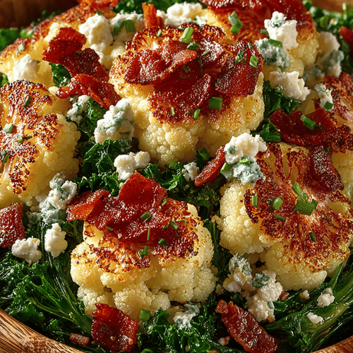 Loaded Cauliflower Salad Recipe A Low Carb Delight