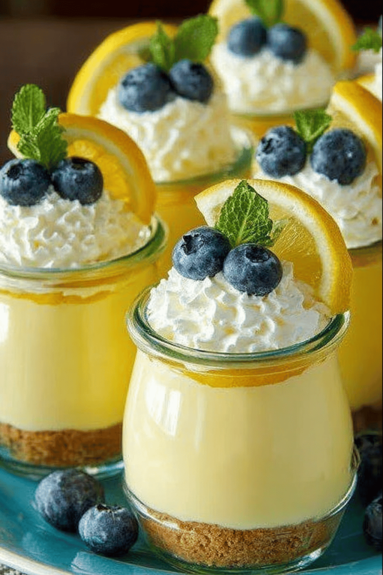 Luscious Lemon Cheesecake Mousse Recipe