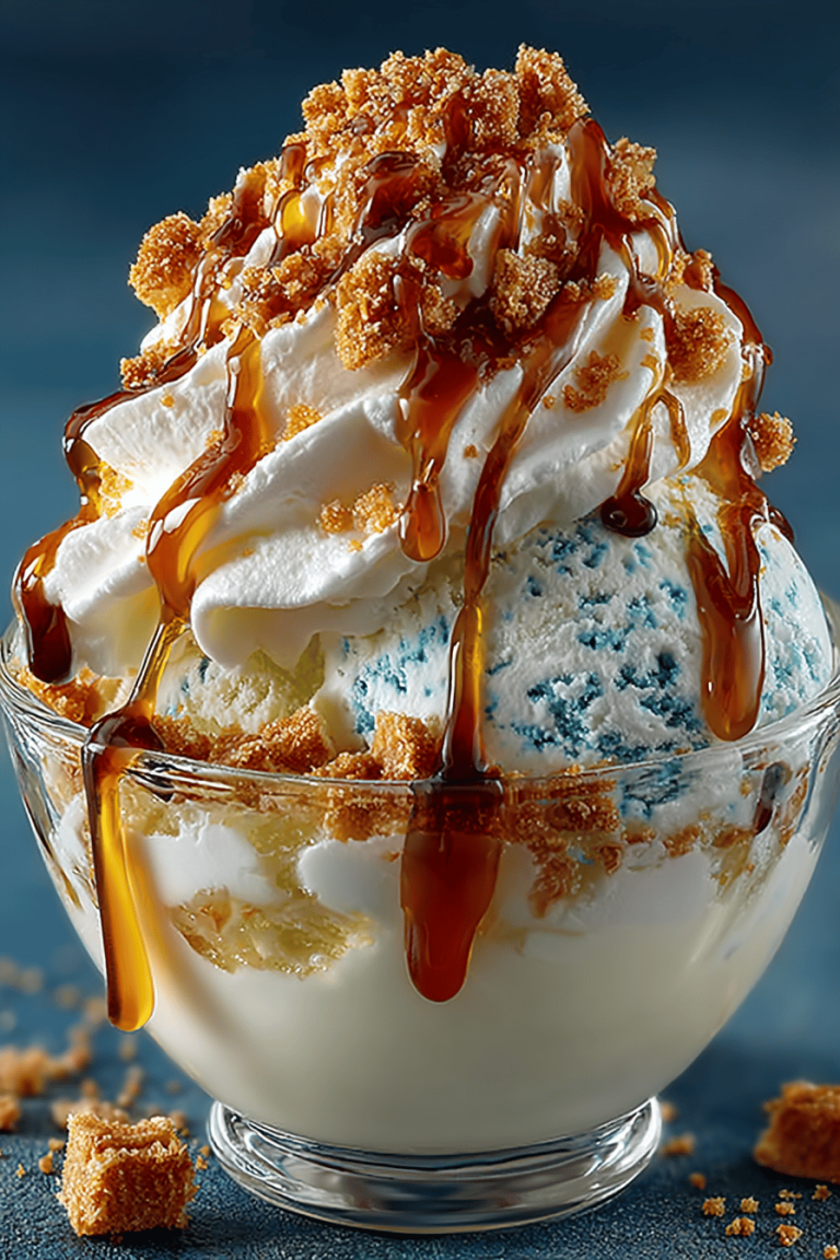 Malted Milk Toffee Crunch Ice Cream Recipe