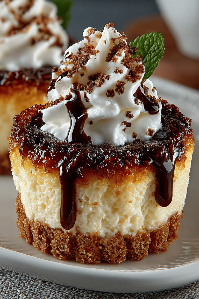 Miniature Baked Cheesecakes Recipe