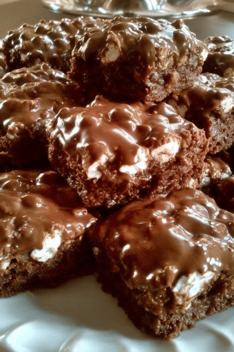 Mississippi Mud Cake Brownies Recipe