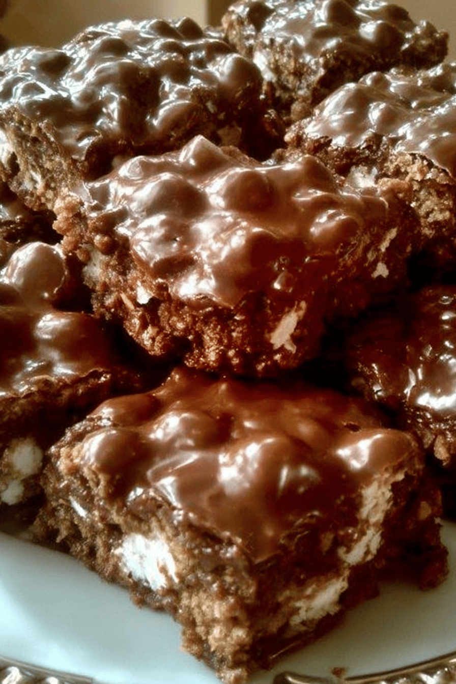 Mississippi Mud Cake Brownies Recipe slice on plate showing perfect texture and swirl pattern
