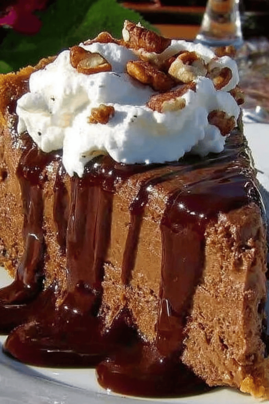 Mississippi Mud Cheesecake Recipe Delight final dish beautifully presented and ready to serve