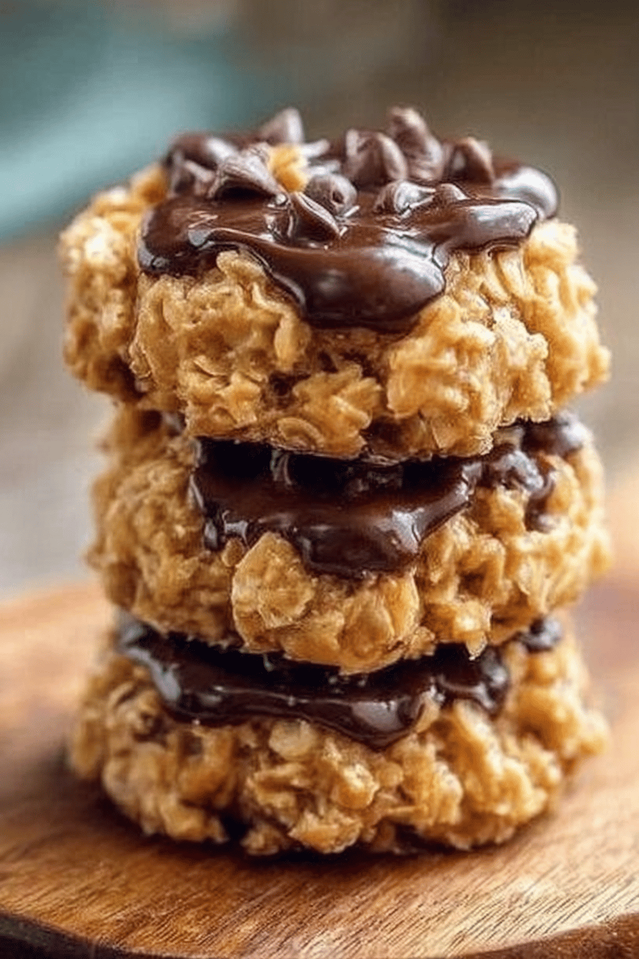 No-Bake Preacher Cookies Recipe slice on plate showing perfect texture and swirl pattern