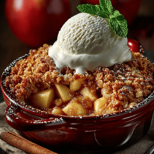 Old-Fashioned Apple Crisp Recipe