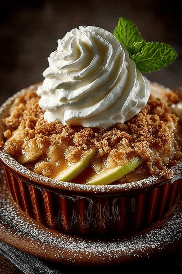Old-Fashioned Apple Crisp Recipe