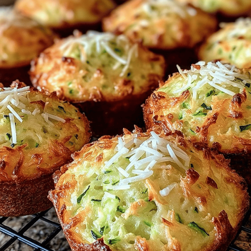 Parmesan Zucchini Potato Muffins Recipe