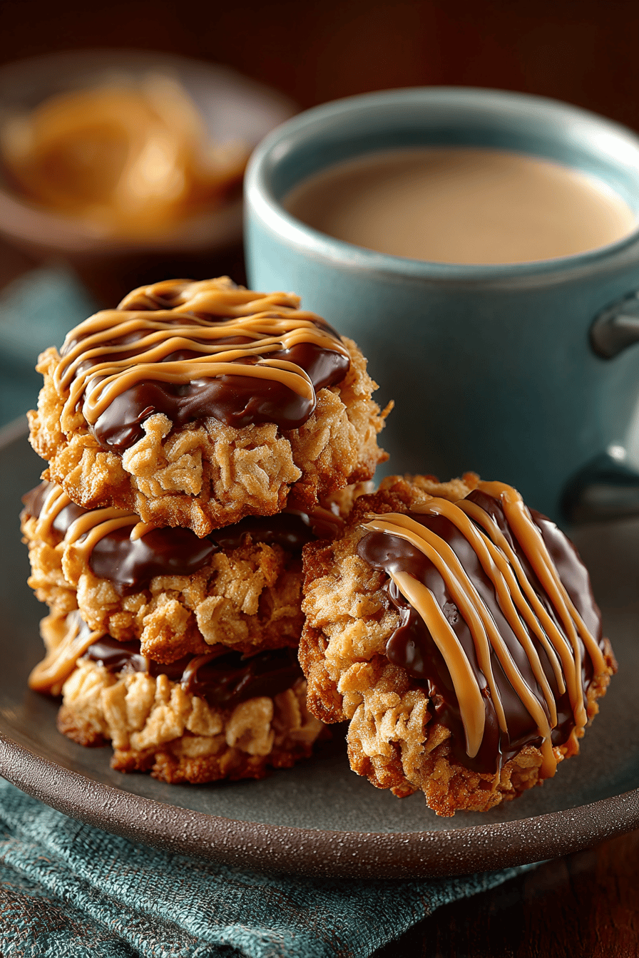 Peanut Butter No-Bake Cookies Recipe ingredients organized and measured on kitchen counter