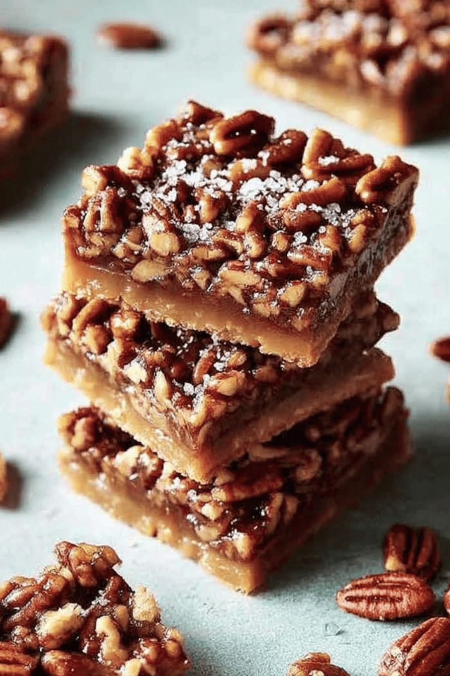 Pecan Cake Bars Recipe