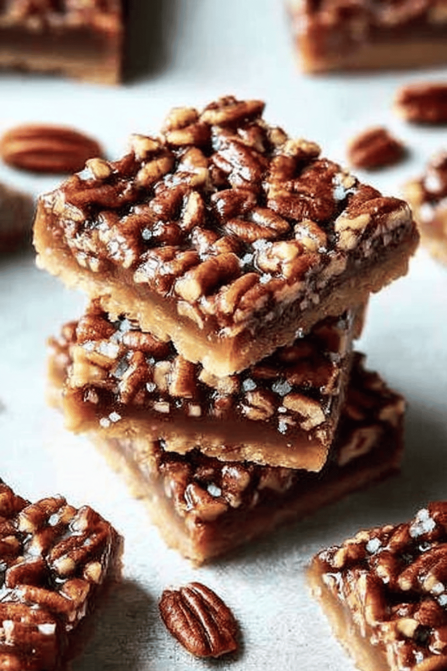 Pecan Cake Bars Recipe final dish beautifully presented and ready to serve