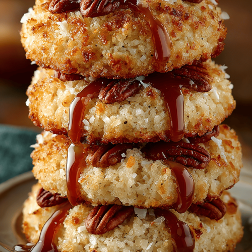 Pecan Coconut Praline Cookies Recipe