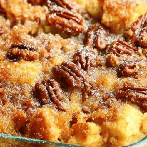 Pecan Pie Bread Pudding Recipe Without the Crust