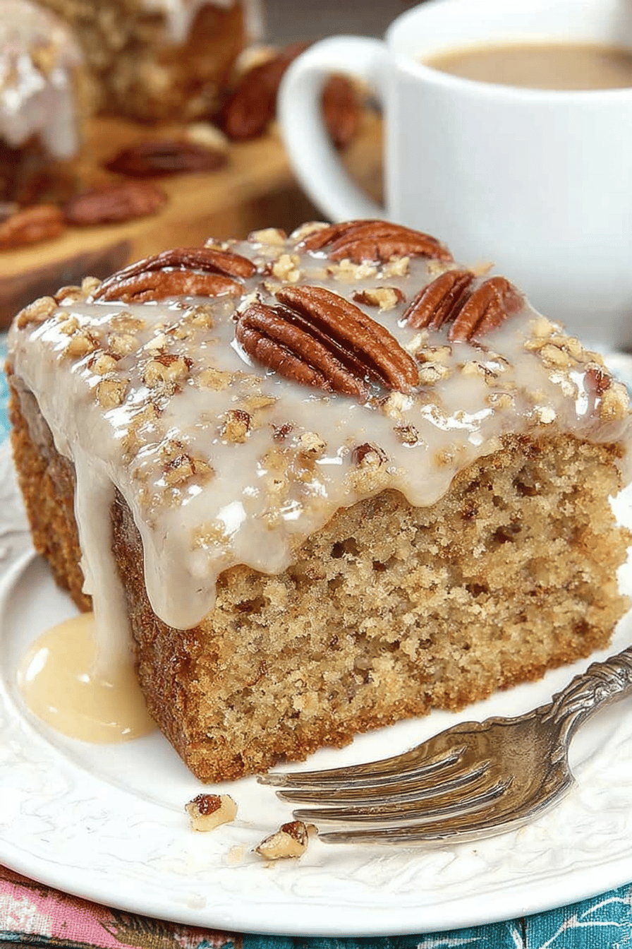 Pecan Praline Cake Recipe