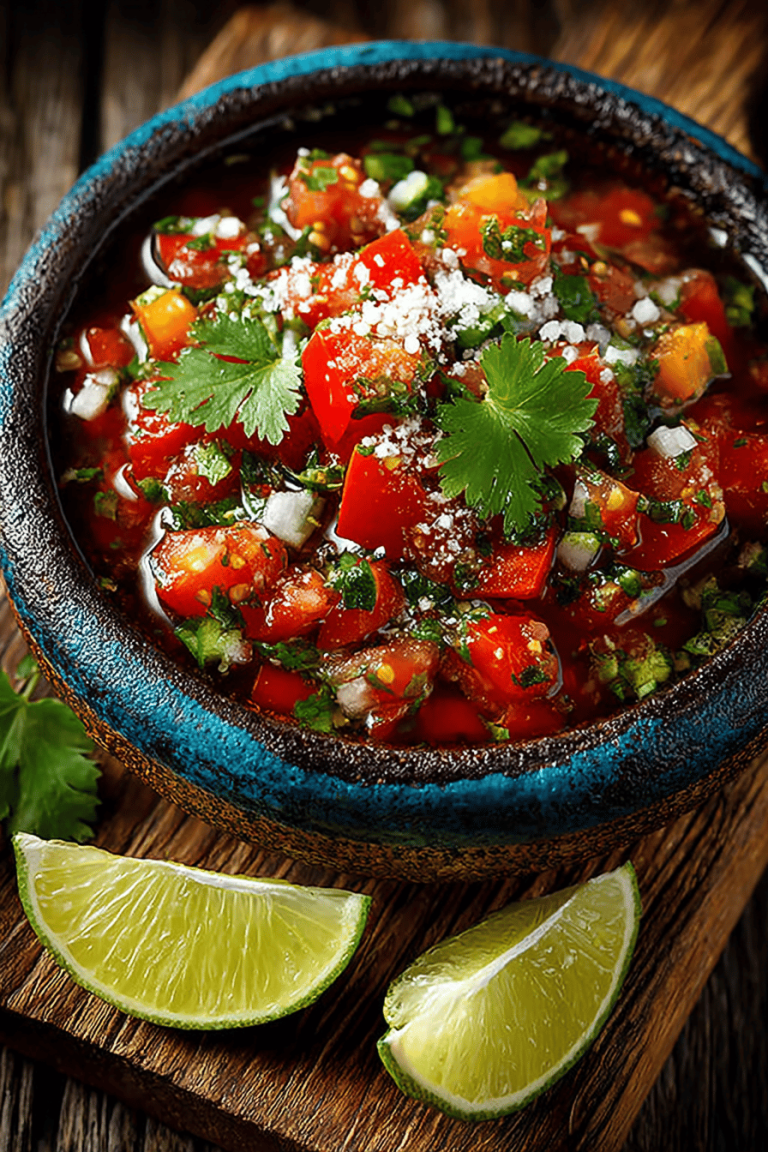 Pico de Gallo Recipe – Fresh Tomato Salsa Guide