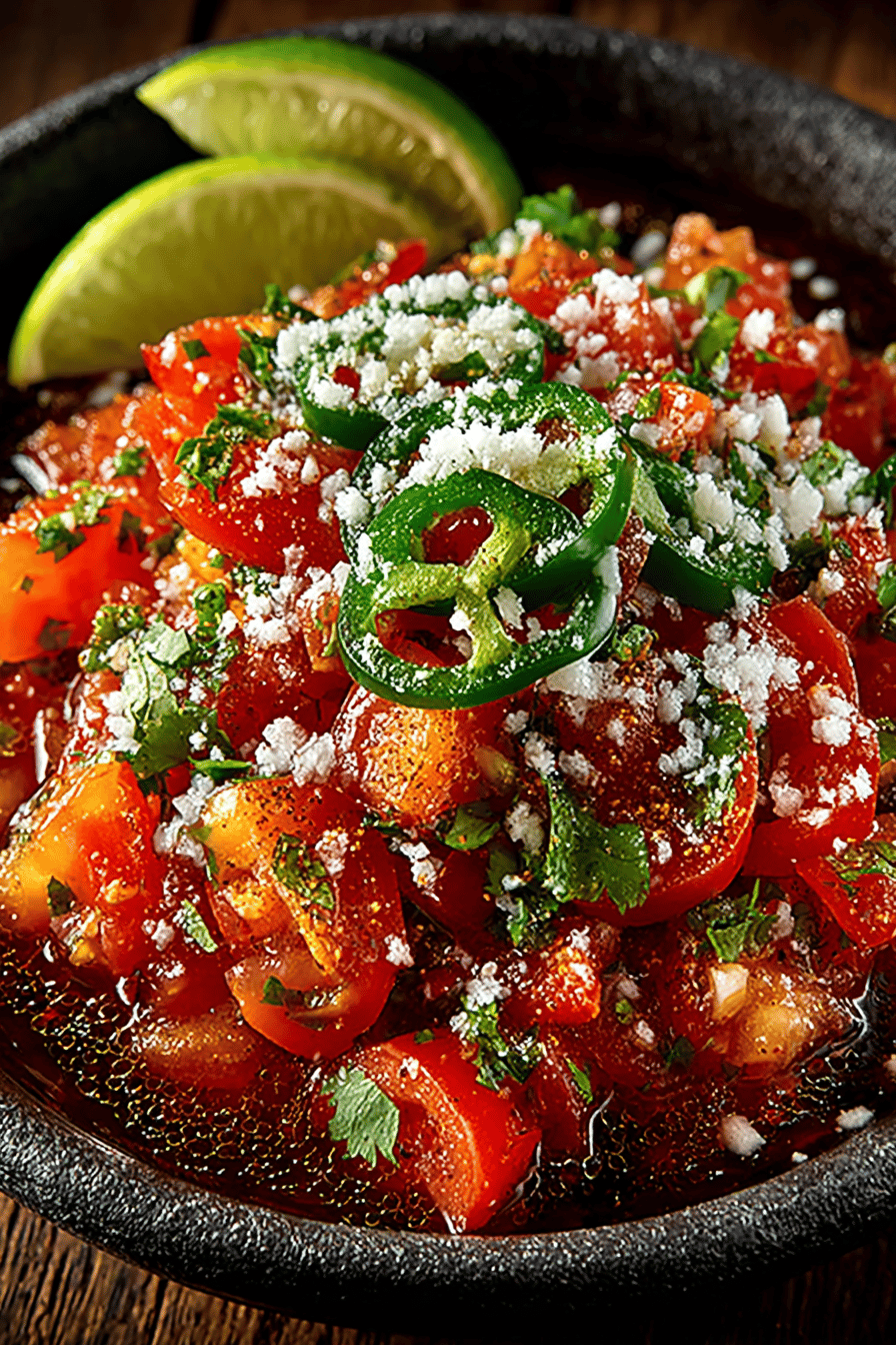 Pico de Gallo Recipe – Fresh Tomato Salsa Guide final dish beautifully presented and ready to serve