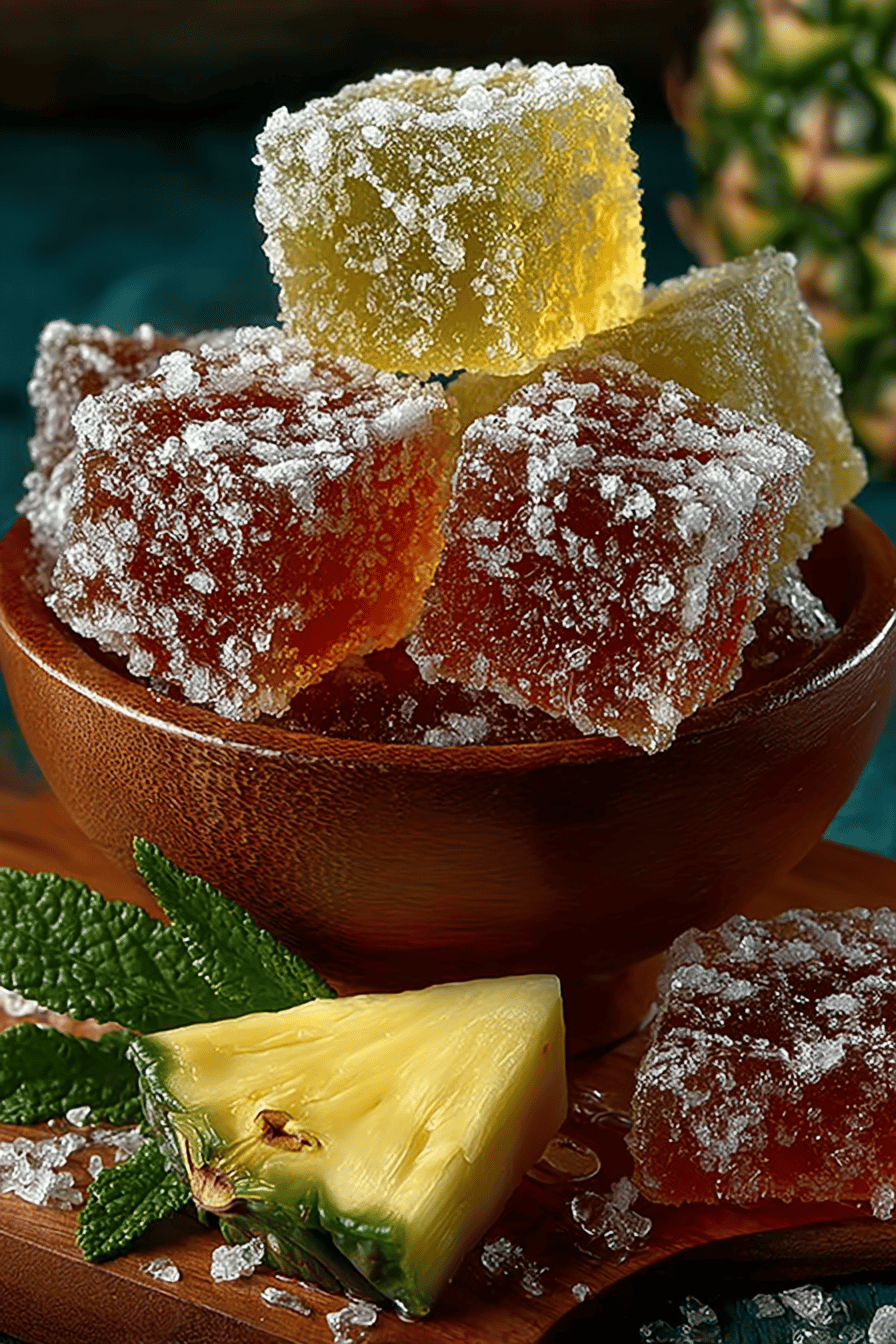 Pineapple Cowboy Candy Recipe Instructions final dish beautifully presented and ready to serve