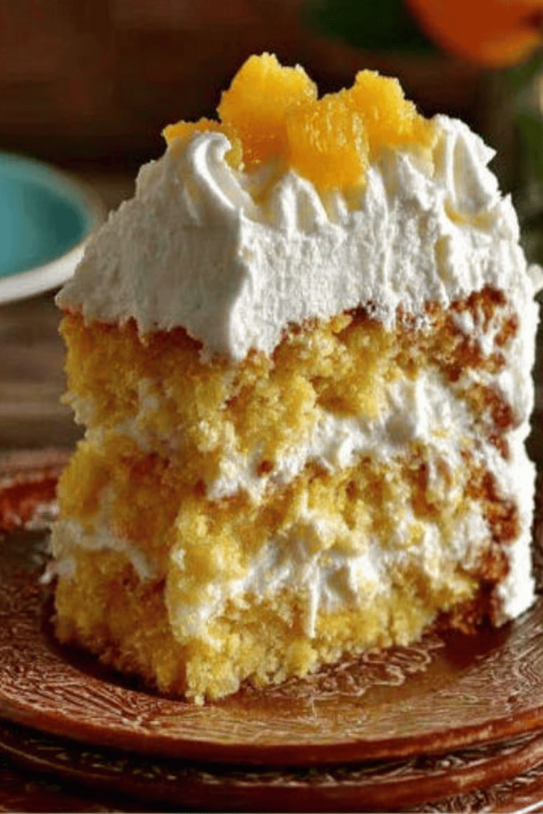 Pineapple Orange Sunshine Cake Recipe