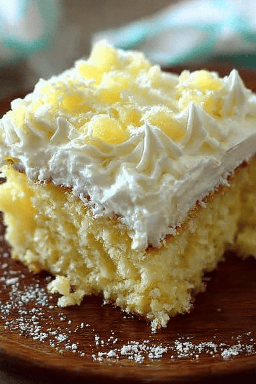 Pineapple Sunshine Cake Recipe
