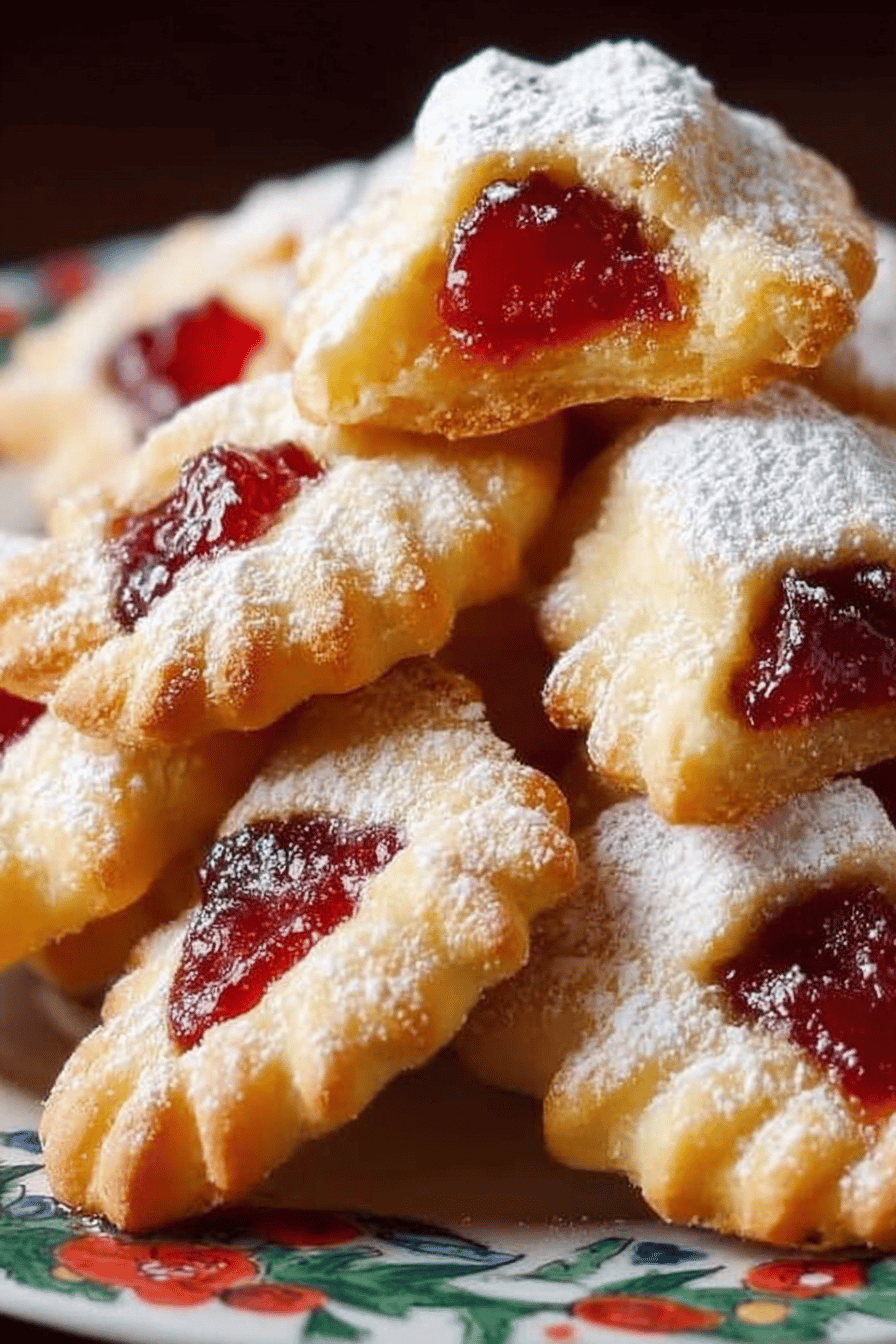 Polish Kolaczki Cookie Recipe: A Traditional Delight slice on plate showing perfect texture and swirl pattern