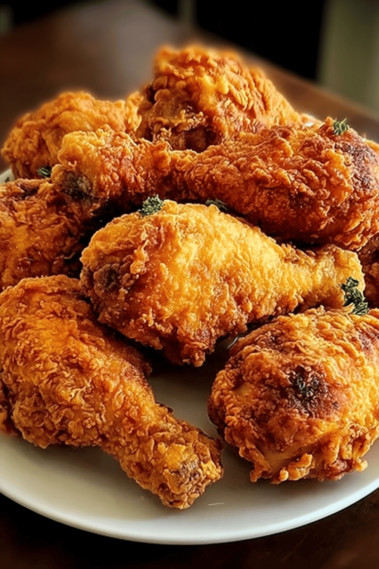 Popeyes Inspired Homemade Fried Chicken Recipe