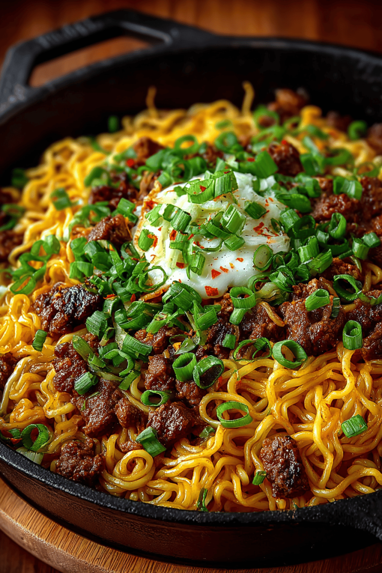 Quick and Easy 15-Minute Beefy Noodle Skillet Recipe