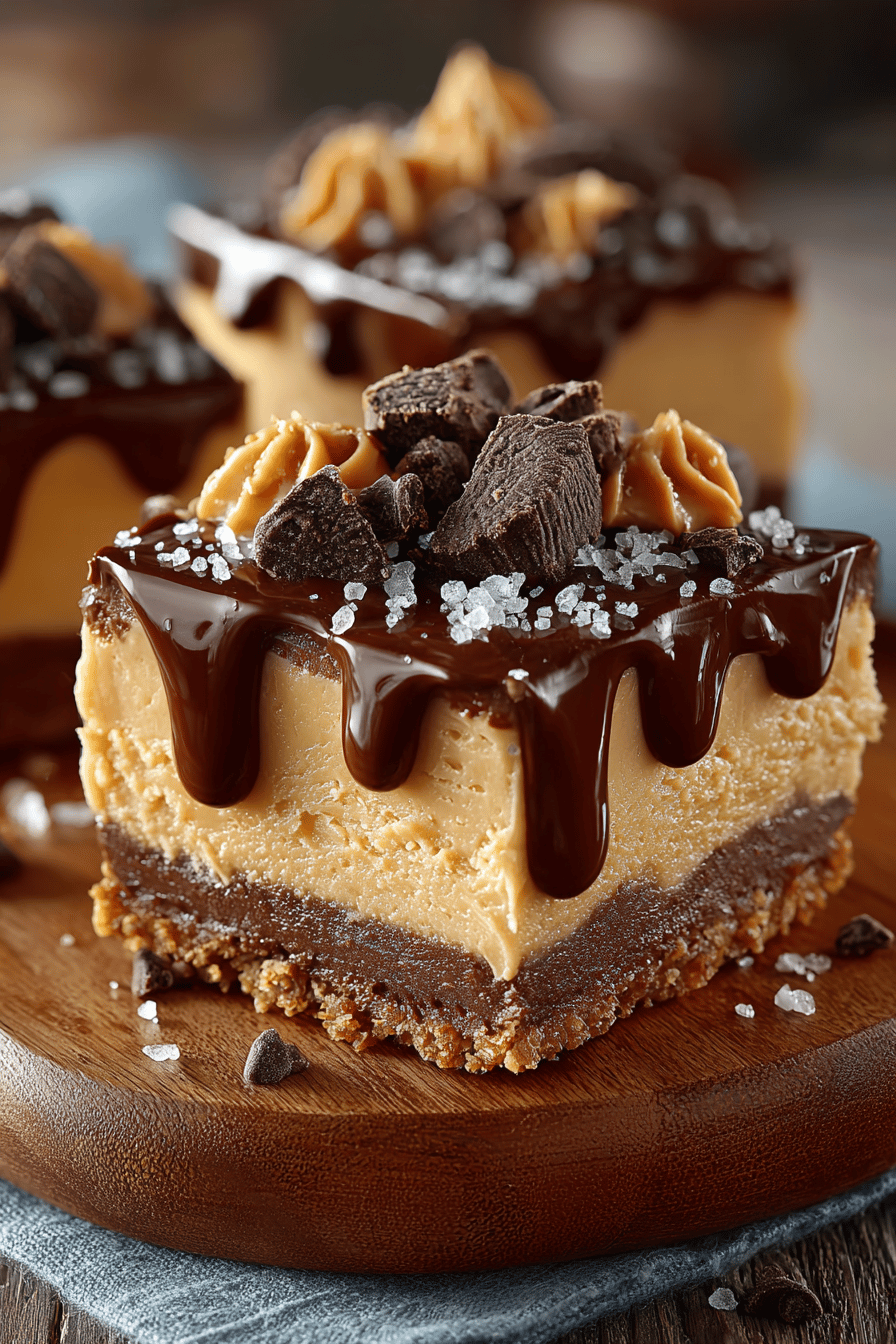 Reese's Fudge Recipe How to Make a Delectable Peanut Butter and Chocolate Treat slice on plate showing perfect texture and swirl pattern