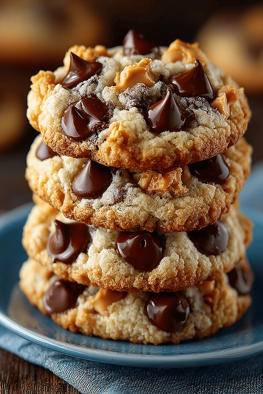 Reese's Peanut Butter Pudding Cookies Recipe ingredients organized and measured on kitchen counter
