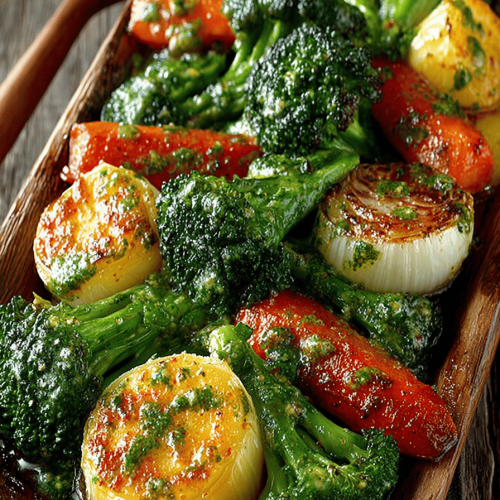 Roasted Broccoli and Carrots Recipe