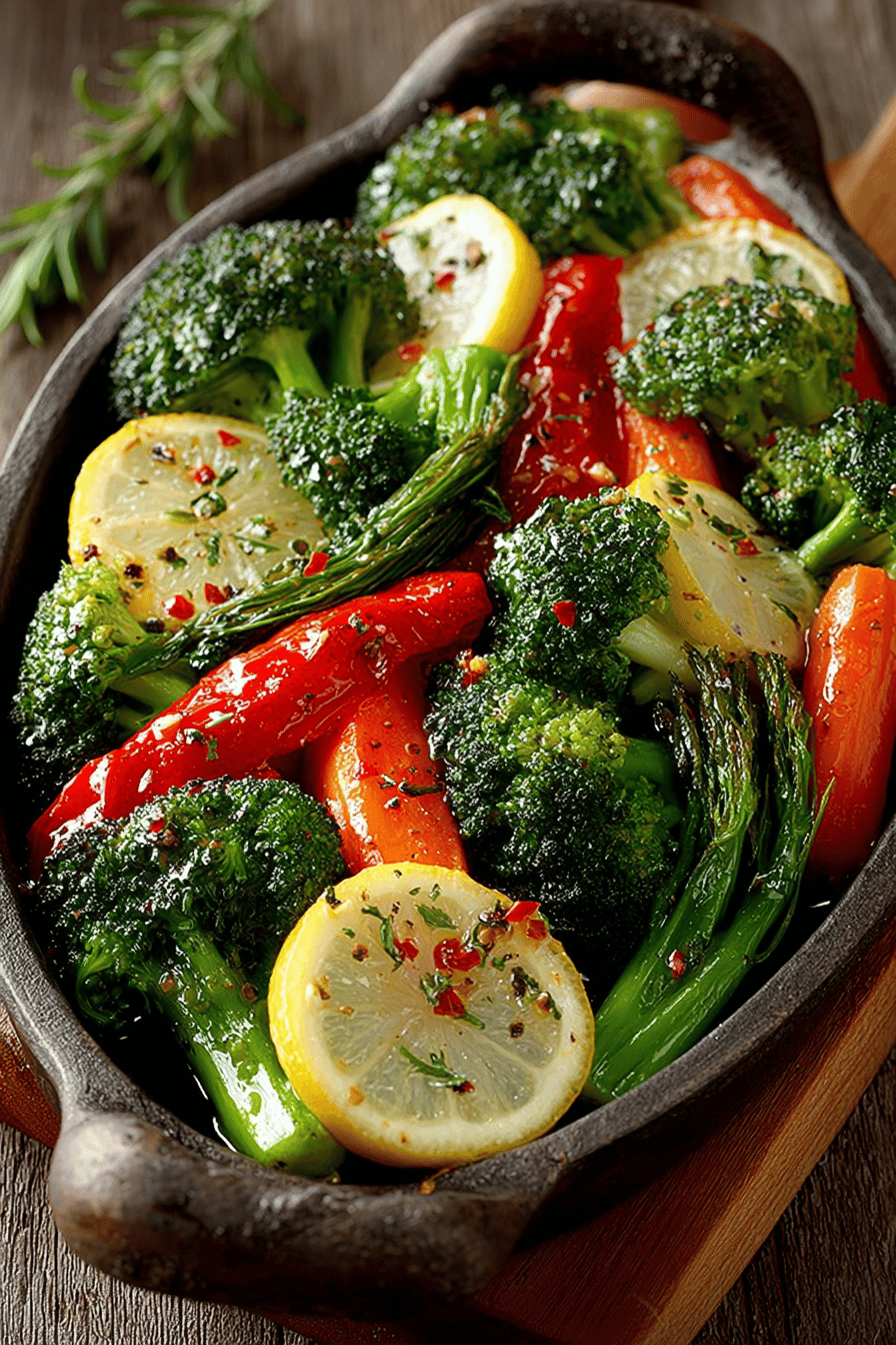 Roasted Broccoli and Carrots Recipe