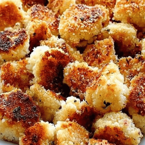 Roasted Garlic Parmesan Cauliflower Recipe