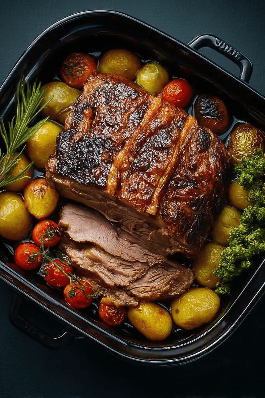 Scrumptious Chuck Roast Recipes to Savor slice on plate showing perfect texture and swirl pattern